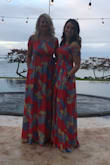 Love this dress! Very flattering and comfortable. The waistline allows for a couple drinks and you don't feel gross and bloated. And as always, pockets are a plus! I'm the shorter brunette in an XS. - Elizabeth S.