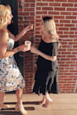I ordered a size down in this dress because I read reviews that it runs a bit large. The size I ordered was perfect!
This dress was so comfortable and fun. I wish I could wear it every day
I was worried because of all of the ruffles that it wouldn't be flattering but it was amazing! - Camille H.