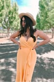 It's just so beautiful. It fits really nice. I love the color. I wore it for Napa Valley. - Yadimet A.