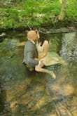 My now-husband and I planned two weddings that needed to be canceled because of COVID. After the second failed attempt, we decided to go back to the national park where we got engaged and elope. This dress fit the vibes so well and made me feel like a fairy princess. - Emily B.