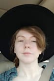 The brim was firm just like you would want in a Fall-style hat like this. You could wear it up from the back or it even looks good narrowed down over your eyes. It's definitely a statement so prepare yourself for complements. Perfect for my trip to Salem! - Samantha L.