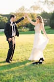 I got this for a small wedding ceremony since we had to postpone our big wedding. It fit perfectly the only thing I had to do was get it shortened. Everyone was shocked that this wasn't my actual wedding dress! - Danielle L.