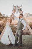 I had been searching for a wedding dress for months. It was supposed to be a casual wedding in the park, nothing fancy. I ordered a $35 dress on amazon that I was convinced I'd wear, then I figured why not try a few on from Lulu's. The return policy and the free shipping for returns sold me. I ordered 4 dresses, loved them all but this one took my breath away!!! It totally stepped up the elegance of my wedding and it was absolutely perfect! If not this one, definitely order from Lulu's!! - Cara C.