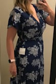 I'm surprised at how long it is! I'm 6ft tall and it almost touched the floor. Great dress! - Kelly K.