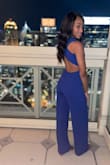 I love this jumpsuit! Hugs in all the right places and the perfect amount of sexy. It was a little long so I had it tailored, and now its perfect! - Kirsten