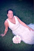 This was so perfect as my wedding dress. I got endless compliments on it! We got married outside in front of a pond and it fit the setting so amazingly perfect. I did add my own long slip underneath just because I was concerned about being outside in the sunshine. - Jennifer C.