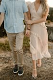 So flowy and beautiful for my engagement pictures! One thing to note is that the slit is a little high, so if you are anywhere with wind that's something to be aware of. Other than that it's gorgeous - Allyson S.