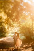 This was such a fun dress to wear to my engagement photoshoot! You feel like a princess in it. The only thing was I had to re-tie the dress multiple times throughout the shoot to ensure it stayed put. Other than that, it was beautiful and I got some neat shots in it! - Anna K.