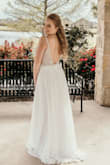 Had to find a last minute wedding dress because COVID changed all of our plans, but I couldn't be happier with how this dress looked. It's stunning, and for the price, you can't beat it. It was long, and didn't have time to get it hemmed but didn't bother me! - Keagan S.