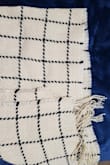 This scarf is a must have considering it has neutral colors and will go with anything you wear.
It is soft, not itchy like some other scarfs.  It is the perfect length for me.  It measures  about 23 inches in width and 69  inches in full length (excluding the tassels).  I love the stitching and the the beige/black intermingled tassels are a very nice touch.  You won't regret buying this beautiful scarf. - Laura D.