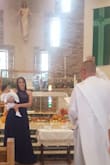 I got this dress to wear to my sons baptism and it did not disappoint! The quality of the dress is fantastic. Only downside was having to have it tailored because it was a bit too big and way too long but I'd say it was worth it. - Melissa L.