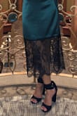 Wore this with a dress I bought from Lulus and it was perfect. Definitely need to tie them when your standing so they stay on but loved them! - Jasmin V.