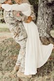 Perfect dress, great material! I love it! I loved that it was a wrap so I could tighten it as much as needed. - Kourtney C.