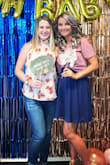 I wanted a dress that I could use for my gender reveal and after baby and this dress is so flattering for both seasons of life!!! I'm very happy with my purchase and would say it fits true to size. Dress is a true navy color photo with balloons is enhanced. - Chelsea M.