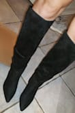 These were exactly what I was wanting for fall and winter, haven't been able to wear them yet bec the temps are still too warm. I sized up and ordered a size 8 and they fit perfectly. Will keep shopping on Lulu's for price + quality - Jessica S.