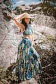 This dress is beautiful and comfortable! I wore it to my sisters wedding and seriously got so many compliments! I loved it so much I got professional pictures in it! - Whitney P.