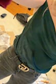 I got this in the green and love the color! Normally I would order a size small but was afraid the body would be too tight or short and was glad I did. Only thing I don't like is that the bodysuit bottom is like full underwear, I would prefer if it was thinner and not thick cotton. It also goes pretty high so high waisted bottoms are a must. - Danielle B.