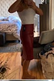This skirt is beautiful. I missed out on it last time because it sold out so I was quick to order it this time! I highly recommend this skirt. - Erica P.