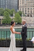 This dress was perfect for our tiny outdoor wedding in Chicago! It was fitted in all the right places and helped give me some curves (which I normally don't have). It was a little long, but instead of altering it, I wore wedges and that made it the perfect length. Amazing quality, especially for the price! Thank you, Lulus!!! - Madeline M.