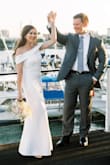 This dress was exactly what I needed for my elopement! I had to postpone the large wedding to next year due to the pandemic so I decided to hold off on wearing the dress I originally got for my wedding and wanted something more simple! I have gotten so many compliments from this dress and it fit perfectly! - Kristi E.