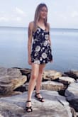 I instantly fell in love with the design and the flowy vibe from the bottom, the adjustable straps makes you to have the control to adjust at your preference the skort dress, I did not feel it tight or loose, it was just the perfect fit. Love itt!!! - Karla J.