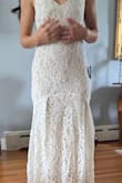 We haven't decided what to do for a wedding yet because of Covid but know that it might end up being last-minute kind of "on the fly" so I decided to find my dress before we planned anything. Ordered dresses from several companies and several from Lulus and this blew all of them out of the water. Dresses hardly ever fit me well, I'm short but also more of an athletic build on the bottom. This fits like a glove. I may have the straps swapped for nonadjustable straps to make it look more "put together". I'm small in the chest and don't need a bra. I was thinking about having it tailored and having the back slightly lowered as well as the front but even if none of the changes are made this dress is a slam dunk. And the price is just the icing on the cake. - Amy P.