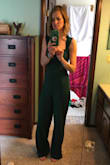 I just wish it was like 1/2-1 inch longer so I could wear heels. Love it though! Fabric gets ya a bit toasty. FYI - Kathryn S.