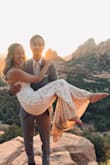 I loved this dress so much. I came in quick and fit perfectly, just needed to get it shortened since I am 5'2".
I got so many compliments on it and it was so comfortable even when I needed to do a 10 min hike in it! - Maddy M.