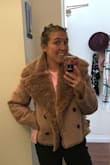 Great quality, seems nice and warm but the color wasn't as vibrant as I pictured it would be and the coat looked a bit awkward when buttoned (I think because of the placement of the pockets?). Had to return but definitely a cozy coat! - Janae E.