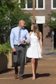 I wore this for our courthouse wedding and dinner/bar hopping after. It was so comfortable, and I absolutely loved it. - Jessica B.