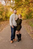 This was perfect for fall engagement pictures!! It fit like a gem, it was a little bit bigger than I wanted but I added a belt and it was perfect. - Natalie S.