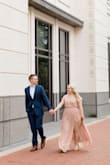 I wanted some fun color for my engagement pictures, and this dress was perfect! My photographer loved having me spin around in it, and it was a great purchase. Highly recommend if you are looking for a fun dress! - Stephanie R.