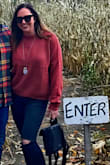 Absolutely love this sweater! Fits perfect and so comfy! - Jessica M.