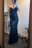 WOW! Was very uneasy spending the $50 on a non returnable dress, but I used to style assistant on the site and she was SPOT ON. When I pulled it out of the package I didn't think by looks it would fit but the fabric has a perfect amount of stretch. Wearing 4in heels with it so I don't need to get it hemmed. I cannot wait to wear it all dolled up! - Kelsey B.