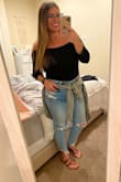 A staple in my wardrobe! I wear this ALL the time. My favorite part about it is that it's thicker than most bodysuits & the quality is made to last a long time! I dress it up & down & always get compliments when I wear it. Highly recommend! The sandals are from lulus too :) - Britney