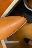 These booties are very, very cute and stylish. However, the faux leather is NOT GOOD. One small bump against a chair and it will immediately peel off and scratch it up. I wore them for 1 day and I sit at a desk all day and they already look pretty terrible. Wish I could return or get a refund, just not worth the money :( - Carley S.