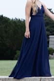 This dress was perfect for my engagement photo session! The lace detail and flowy skirt are beautiful! - Meredith W.