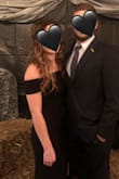 This dress was awesome for a Halloween wedding! The fit was perfect, as well as the length with 3" wedges. The sleeves were a bit of an inconvenience on the dance floor, but overall a beautiful dress! - Lauren M.