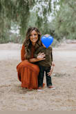 I absolutely loved this dress for our family photos! It was a stunning and classic style! It fit beautifully and so many people Complimented it and asked me Where I got it. 3 people even went and bought it already! Get it while you still can, ladies! It's a great dress for most any occasion. - Shelly V.
