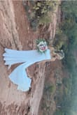 I ordered a 4 and a 2 and the 2 was perfect! I loved this dress for our elopement. I LOVED the train. Stunning - Colleen M.
