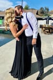 I'm short so I only had to have a hem on this dress but it's SO flowy and perfect for a wedding or even casual occasion. Adjustable straps. - Colleen M.