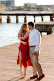 Bought this dress for my engagement photos and it was perfect! I was expecting it to be great from reading all the other reviews, but it was even better than I expected! I received a ton of compliments and the movement of the dress made for dreamy photos! If you have long legs the slit is fairly high so just be mindful of that! - Megan H.