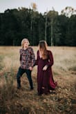 I was a little skeptical when I ordered this dress because after measuring my body, my measurements were all over the place, so I took a chance and ordered an XL and it fit perfectly! I am totally looking for another reason to wear this dress! Its so flowy, I'm obsessed! - Garrett A.
