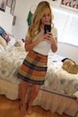 Great skirt! The colors are perfect for Fall! - Rachel D.