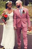 I bought this dress for my wedding during early COVID19. I was going for a bohemian look and it was perfect!! Looks just like the photo. It does not stretch at all so I wore shapewear underneath to achieve a better fit around the hips. I definitely recommend this dress to everyone!! Especially those shopping on a budget! - Christie D.