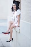 I wore this dress for my graduation photo shoot. I love it! - Tatiana T.