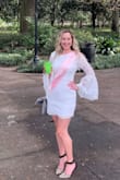 I received soooo many compliments from everyone at the shower. I even had girls message me after posting pictures saying they loved my dress! It was a huge hit. Totally recommend. One lady said "my daughter got married last year and would have killed to have a dress like this. You knocked it out of the park girl." - Jessica B.