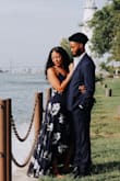 I bought this dress for our engagement photos and I loved it! It photographed well and made me feel beautiful!! I'd definitely recommend this dress! - Brytani W.
