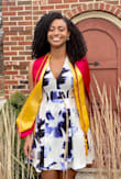 I got this dress for my sister who graduating and it fits her so perfect. - Kyive S.