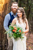 I received many compliments on this dress for our intimate back yard wedding. This was the perfect dress for the occasion, and hugged me in all the right places. It was a bit tight in the hips, but I was still happy with the way it looked and I wouldn't have changed the size. - Brittney S.